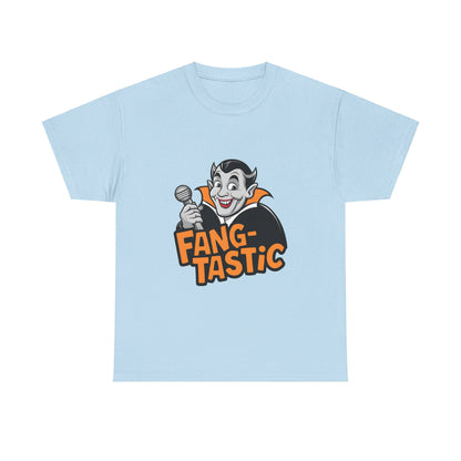 Fangtastic, Halloween T-Shirt, Spooky and Funny, Vampire Shirt, Gift for Halloween Lovers