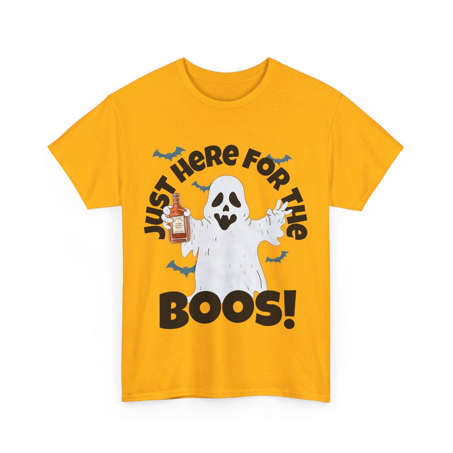 Boos!, Halloween T-Shirt, Spooky and Funny, Party Ghost Shirt, Drinking, Gift for Halloween Lovers