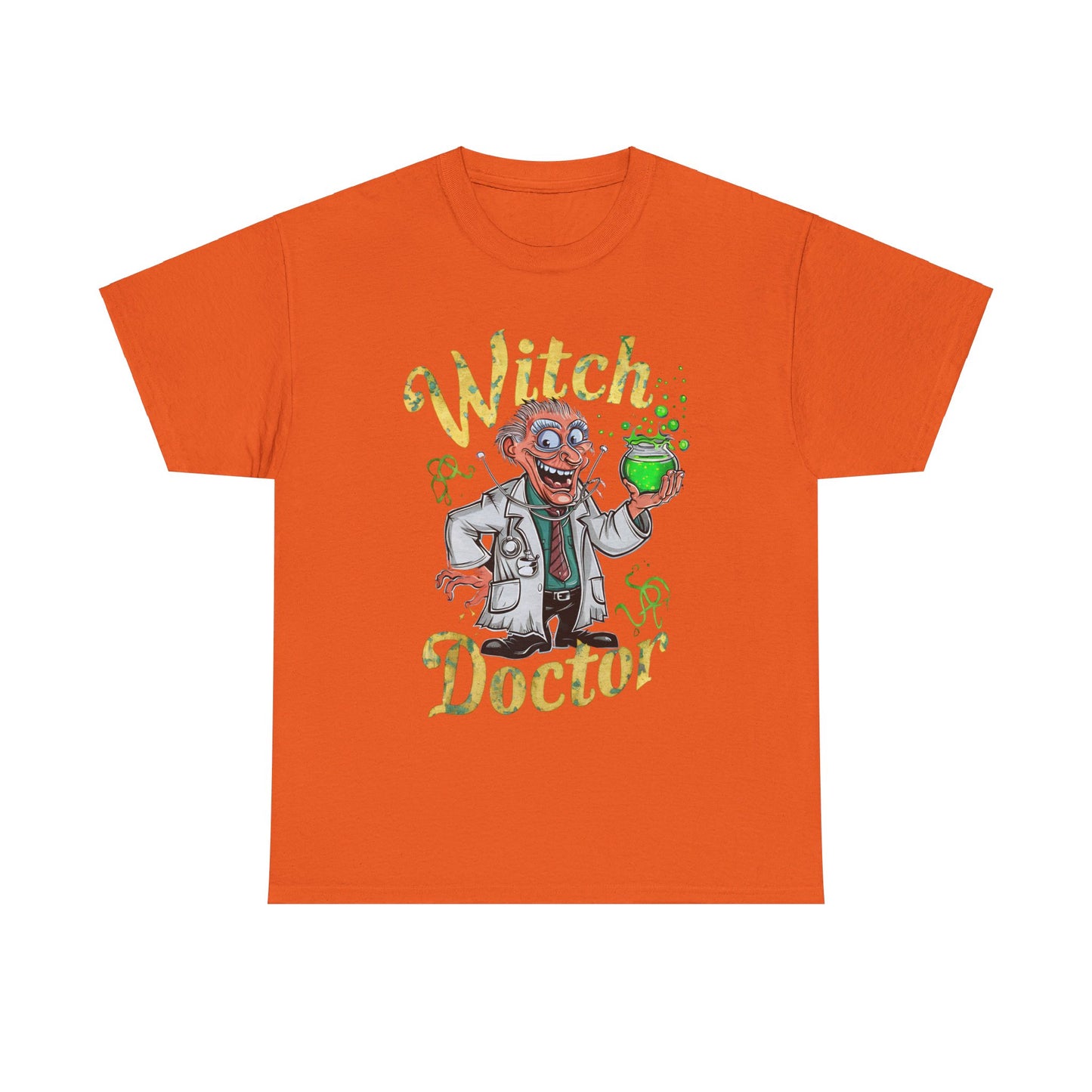 Witch Doctor, Halloween T-Shirt, Spooky and Funny, Shirt for Doctors, Halloween Lover Gift