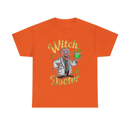 Witch Doctor, Halloween T-Shirt, Spooky and Funny, Shirt for Doctors, Halloween Lover Gift