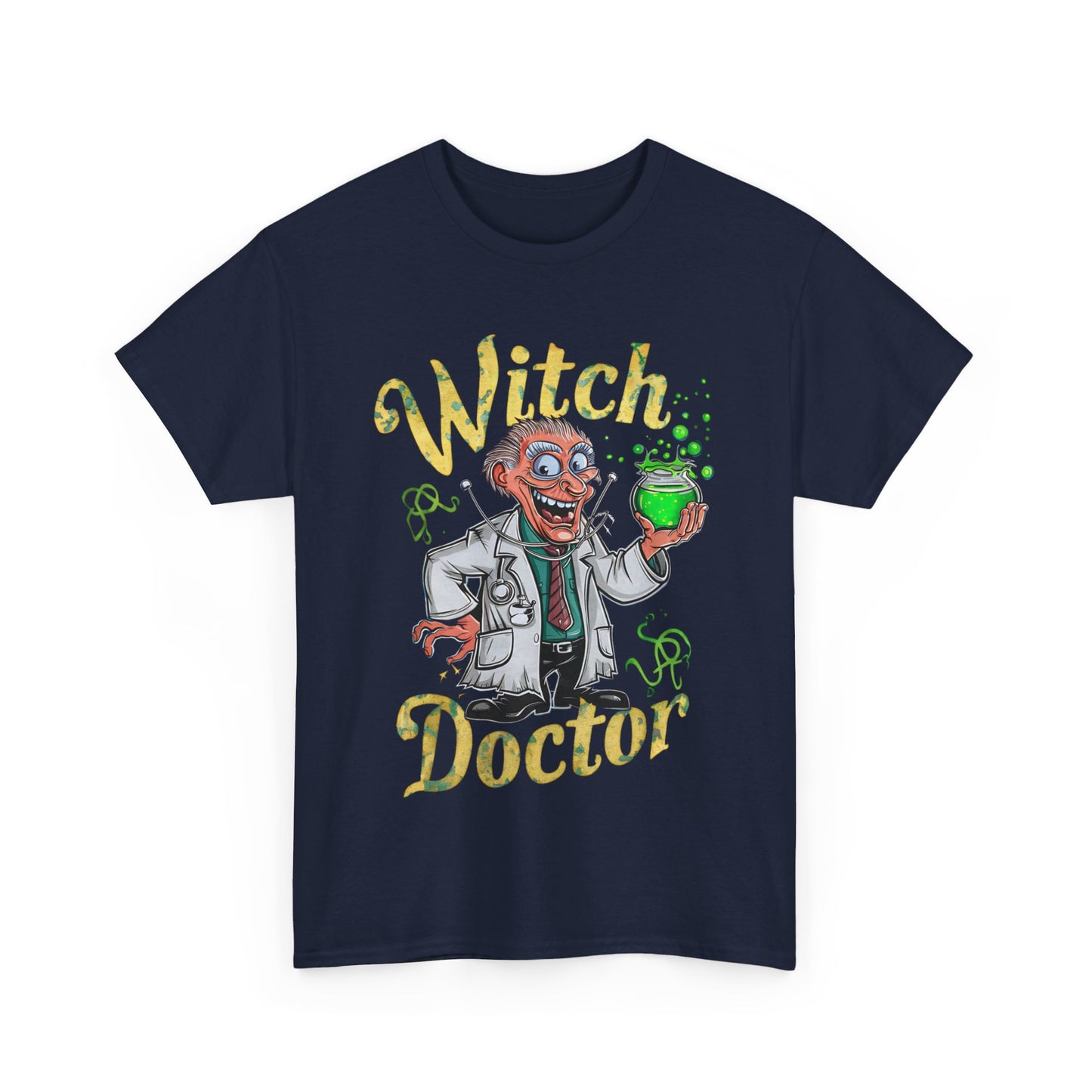 Witch Doctor, Halloween T-Shirt, Spooky and Funny, Shirt for Doctors, Halloween Lover Gift