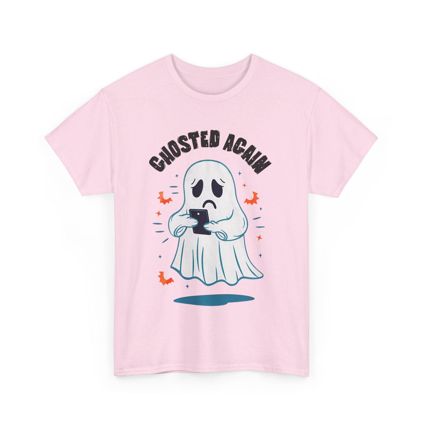 Ghosted Again, Halloween T-Shirt, Spooky and Funny, Culture Lovers Shirt, Halloween Lover Gift