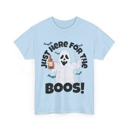 Boos!, Halloween T-Shirt, Spooky and Funny, Party Ghost Shirt, Drinking, Gift for Halloween Lovers