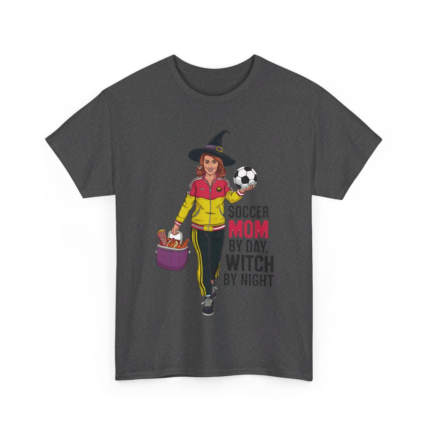 Hallloween Soccer Mom, Halloween T-Shirt, Spooky and Funny, Soccer Witch, Halloween Gift