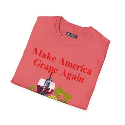 Make America Grape Again T-Shirt, grape shirt, wine gear, political wear, american politics, political gift, wine gift