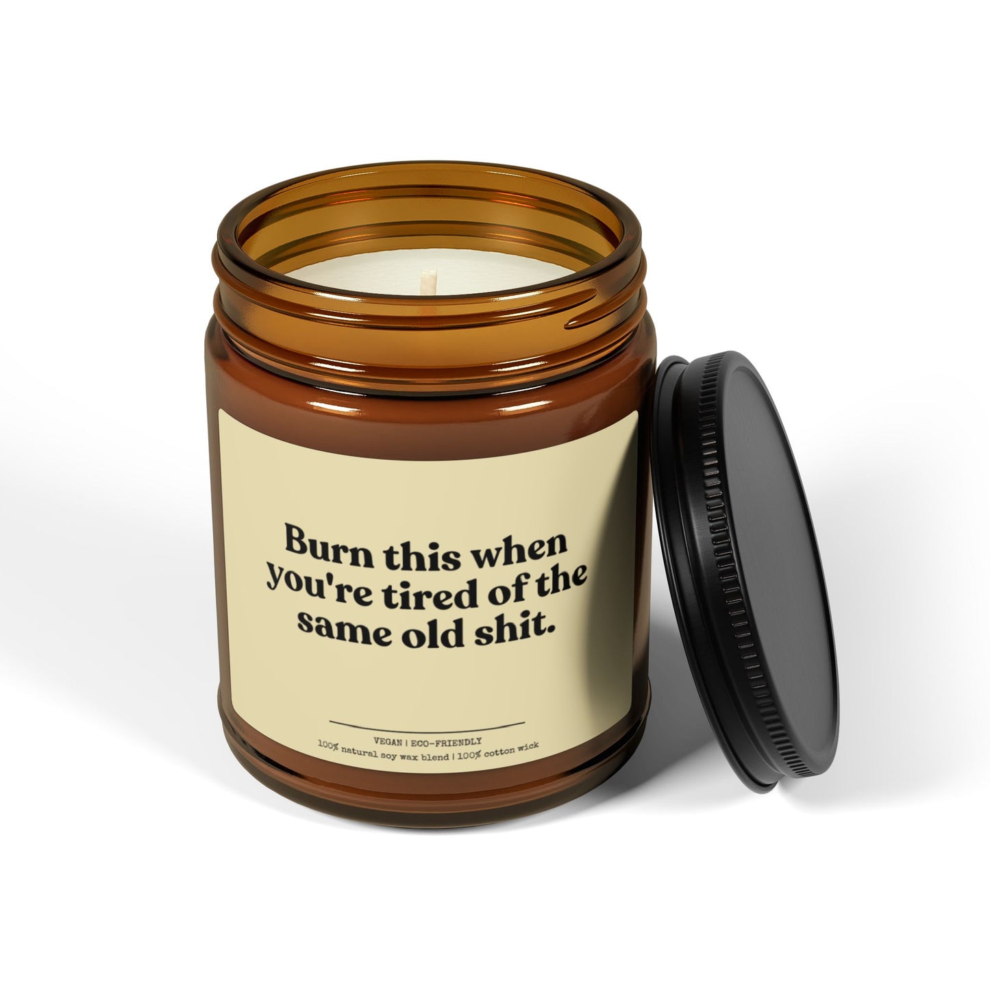 Burn This candle, the perfect humorous gift for moms.Funny soy candle,ideal for those tough-to-buy-for people!