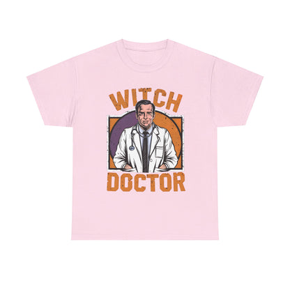 Witch Doctor, Halloween T-Shirt, Spooky and Funny, Shirt for Doctors, Halloween Lover Gift