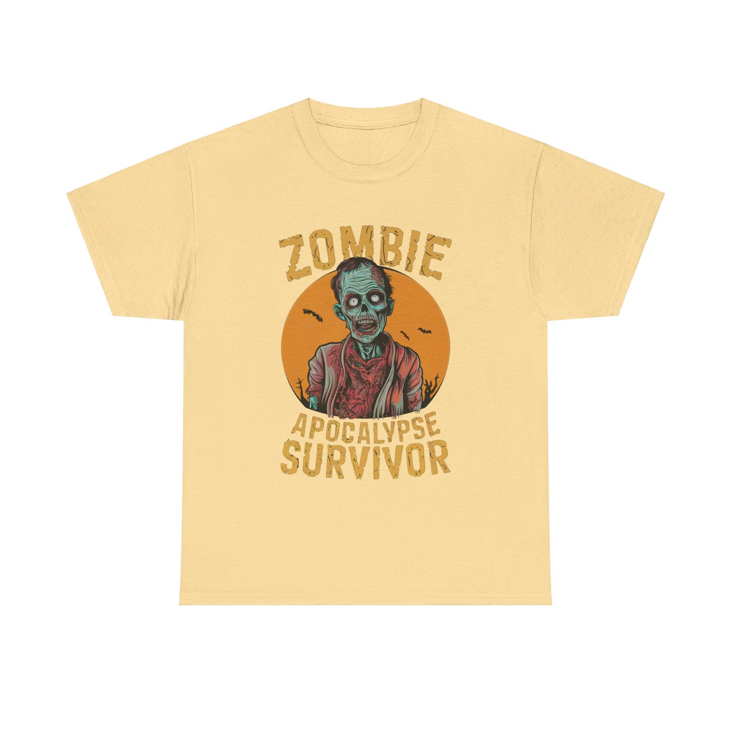 Survivor, Halloween T-Shirt, Spooky and Funny, Shirt for Zombie Lovers, Halloween Lover Gift, Zombie Gift