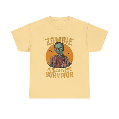 Survivor, Halloween T-Shirt, Spooky and Funny, Shirt for Zombie Lovers, Halloween Lover Gift, Zombie Gift