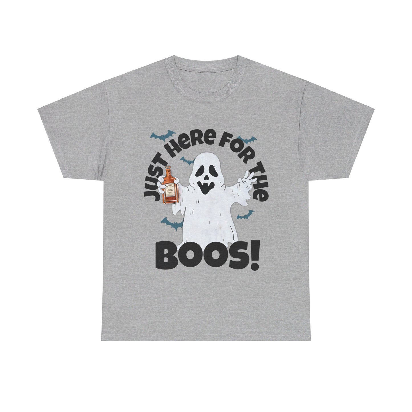 Boos!, Halloween T-Shirt, Spooky and Funny, Party Ghost Shirt, Drinking, Gift for Halloween Lovers