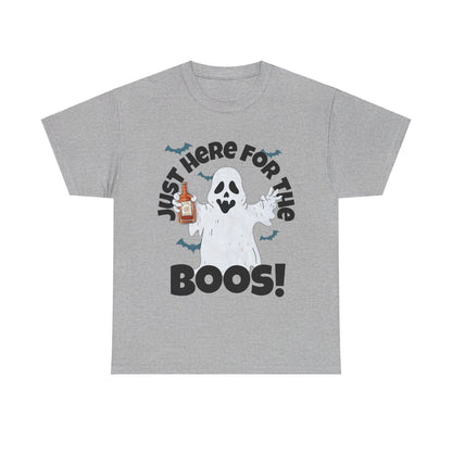 Boos!, Halloween T-Shirt, Spooky and Funny, Party Ghost Shirt, Drinking, Gift for Halloween Lovers