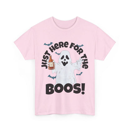 Boos!, Halloween T-Shirt, Spooky and Funny, Party Ghost Shirt, Drinking, Gift for Halloween Lovers