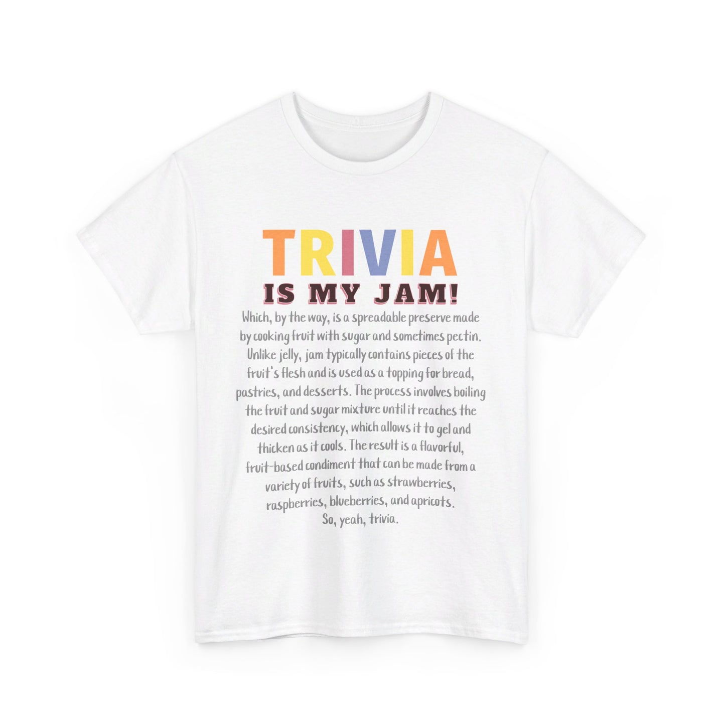 Trivia is my Jam T-Shirt, Trivia