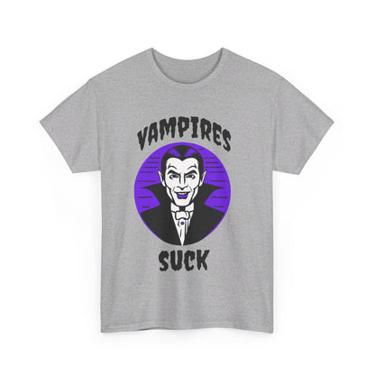 Vampires Suck, Halloween T-Shirt, Spooky and Funny, Vampire Tee, Gift for Halloween Lovers