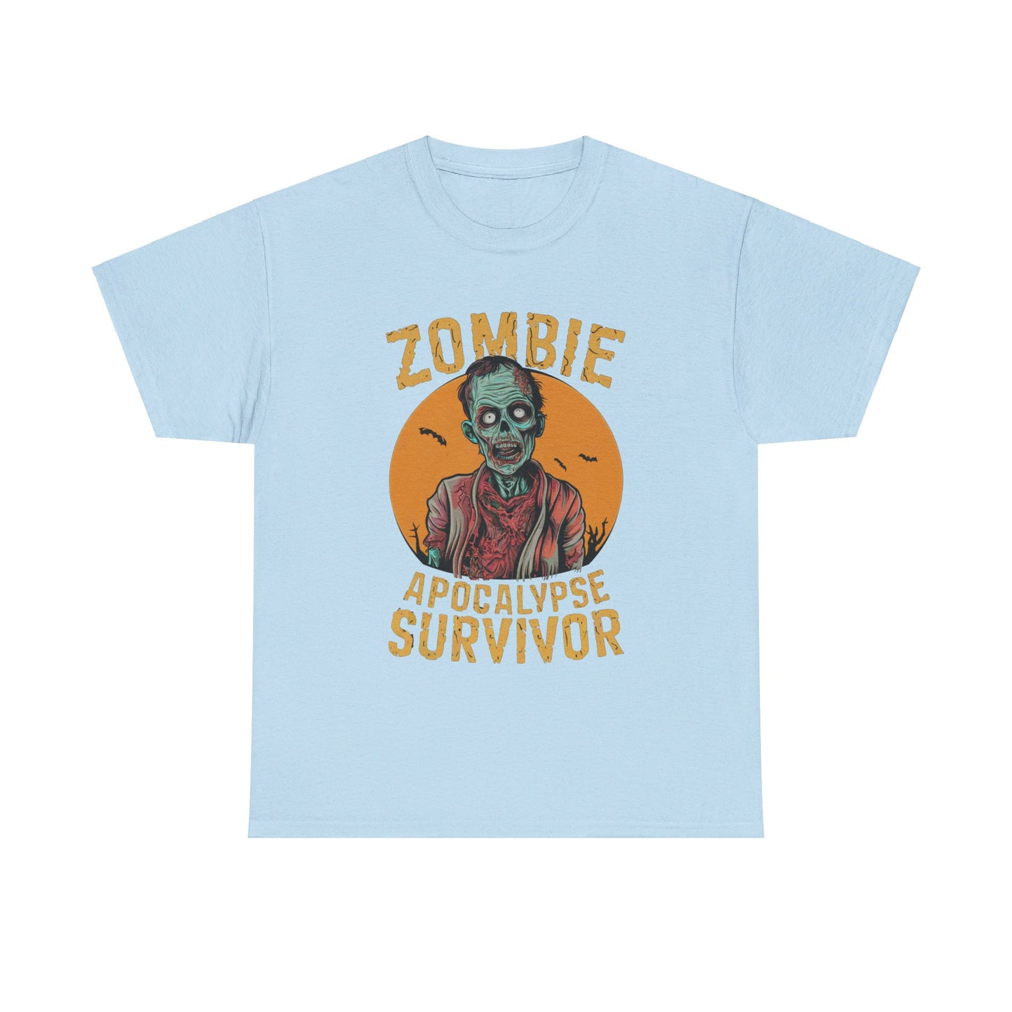 Survivor, Halloween T-Shirt, Spooky and Funny, Shirt for Zombie Lovers, Halloween Lover Gift, Zombie Gift