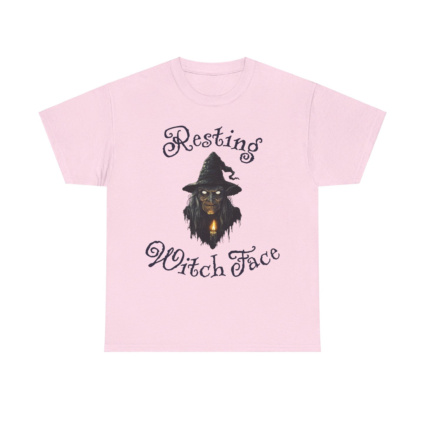 Resiting Witch Face, Halloween T-Shirt, Spooky and Funny, Halloween Lover Gift