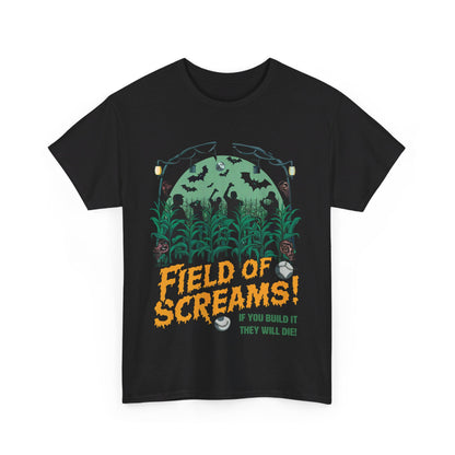 Field of Screams, Halloween T-Shirt, Baseball shirt, Movie Shirt, Spooky and Funny, Halloween Lover Gift, Baseball Movie Gift