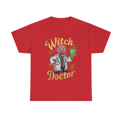 Witch Doctor, Halloween T-Shirt, Spooky and Funny, Shirt for Doctors, Halloween Lover Gift