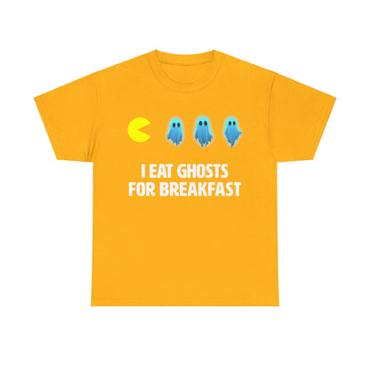 Ghosts for breakfast, Halloween T-Shirt, Spooky and Funny, Musical reference, Gift for Halloween Lovers, Pac Man gift