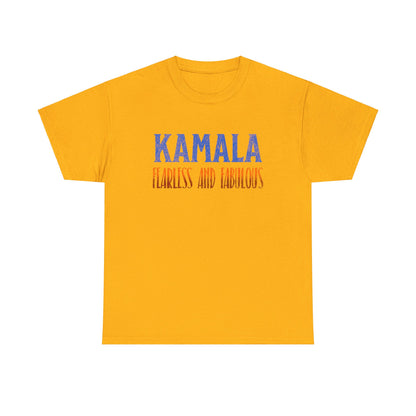 Kamala T-Shirt, Fearless and Fabulous, Politics Election 2024, Unique Political Apparel, Election Gift