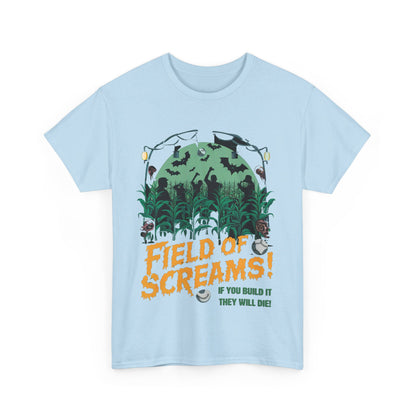 Field of Screams, Halloween T-Shirt, Baseball shirt, Movie Shirt, Spooky and Funny, Halloween Lover Gift, Baseball Movie Gift