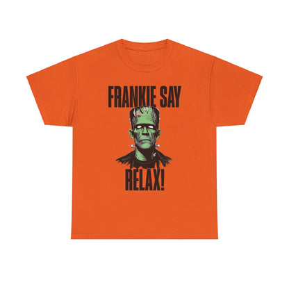 Relax, Halloween T-Shirt, Spooky and Funny, Music Lovers Shirt, Frankie Goes to Hollywood, Halloween Lover Gift