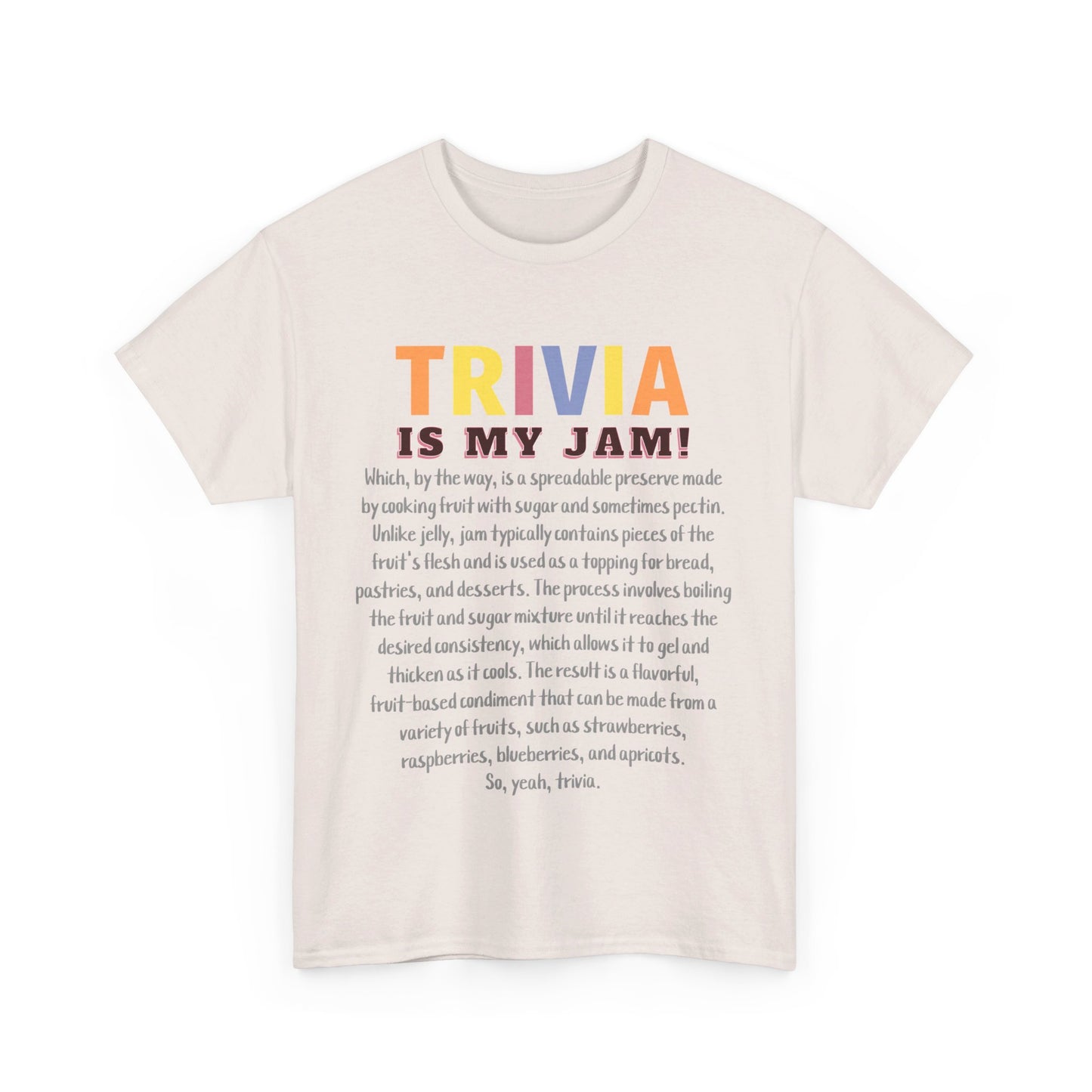 Trivia is my Jam T-Shirt, Trivia