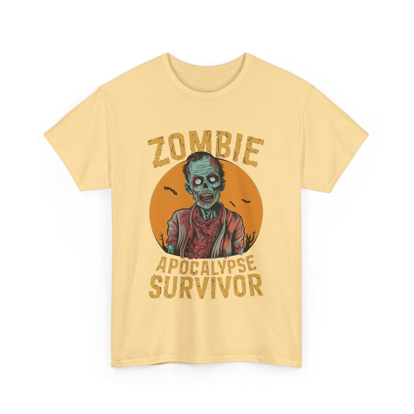 Survivor, Halloween T-Shirt, Spooky and Funny, Shirt for Zombie Lovers, Halloween Lover Gift, Zombie Gift