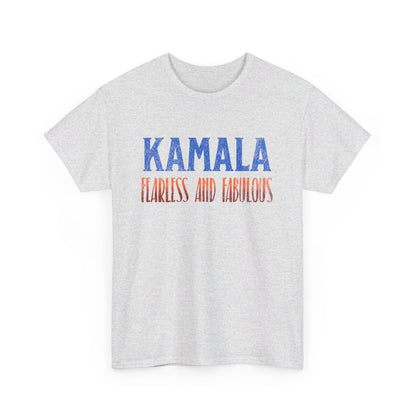 Kamala T-Shirt, Fearless and Fabulous, Politics Election 2024, Unique Political Apparel, Election Gift