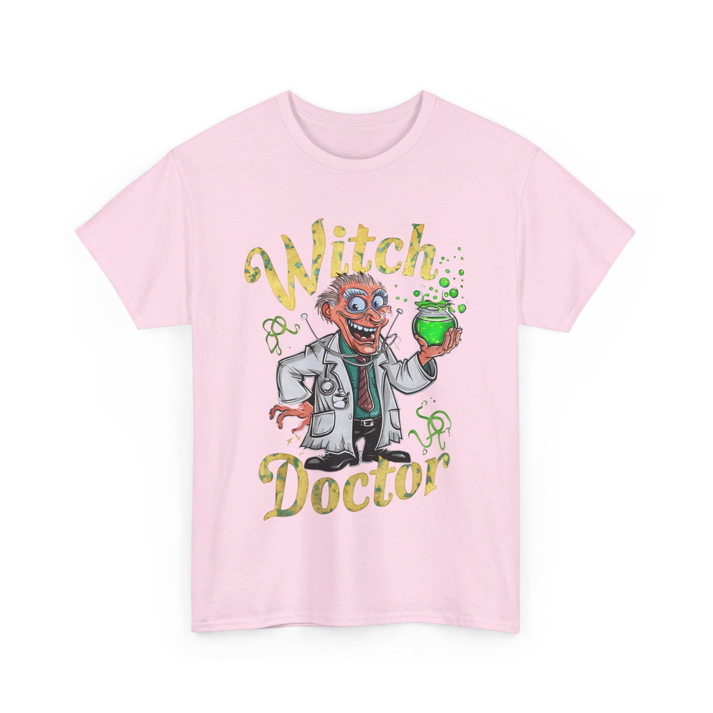 Witch Doctor, Halloween T-Shirt, Spooky and Funny, Shirt for Doctors, Halloween Lover Gift