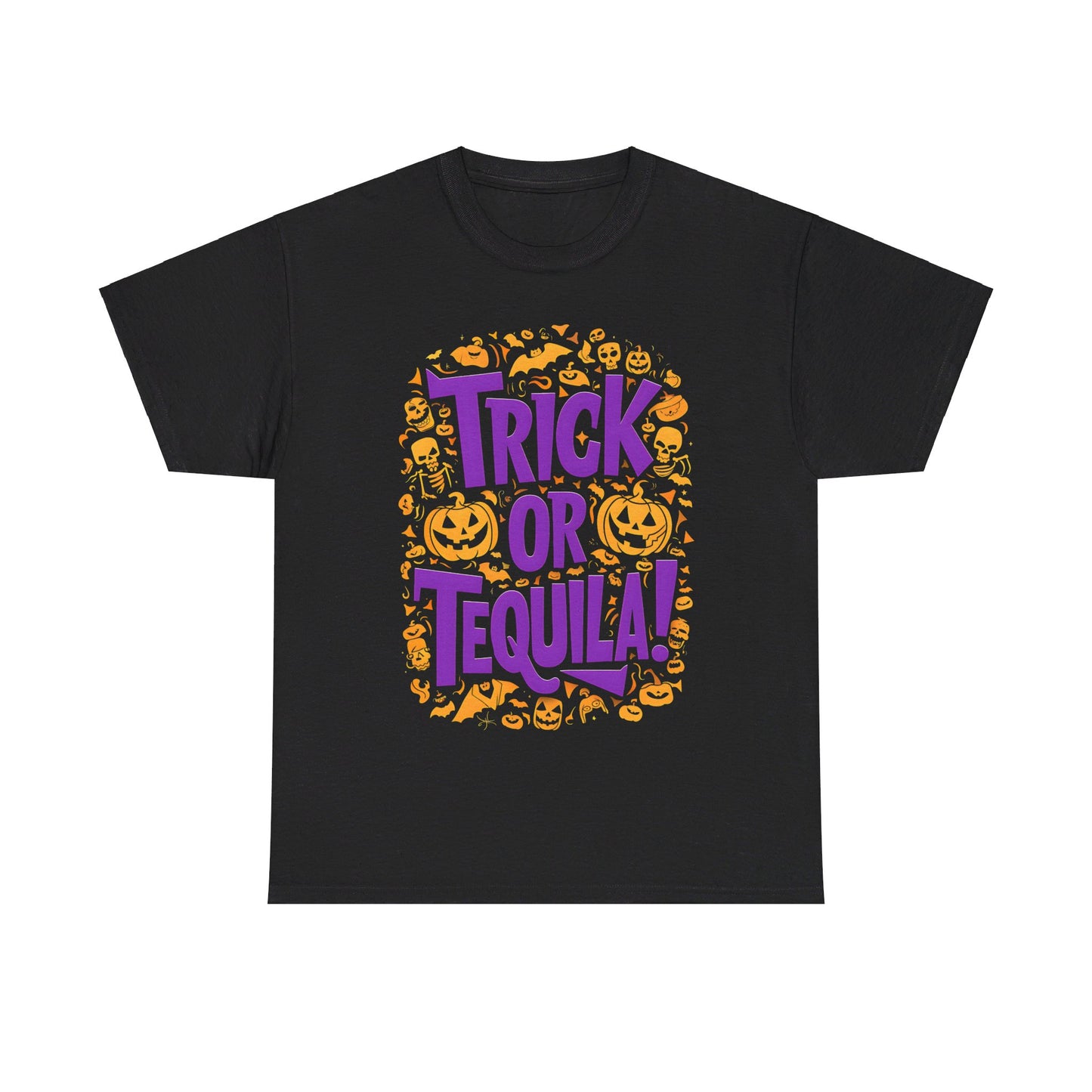 Trick or Tequila, Halloween T-Shirt, Spooky and Funny, Party Lovers Shirt, Drinking Shirt, Party Shirt, Halloween Lover Gift