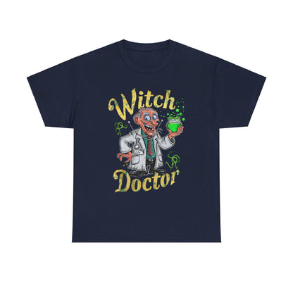 Witch Doctor, Halloween T-Shirt, Spooky and Funny, Shirt for Doctors, Halloween Lover Gift