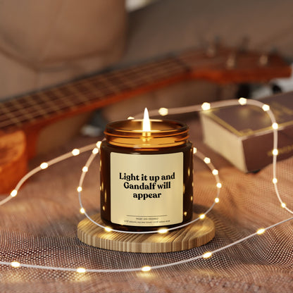 Gandalf candle, the perfect humorous gift for moms.Funny soy candle,ideal for those tough-to-buy-for people!