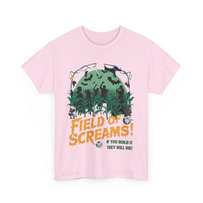 Field of Screams, Halloween T-Shirt, Baseball shirt, Movie Shirt, Spooky and Funny, Halloween Lover Gift, Baseball Movie Gift