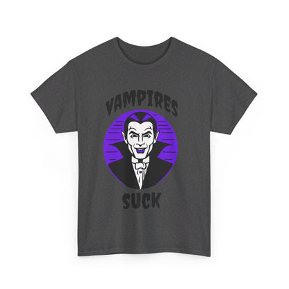 Vampires Suck, Halloween T-Shirt, Spooky and Funny, Vampire Tee, Gift for Halloween Lovers