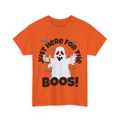 Boos!, Halloween T-Shirt, Spooky and Funny, Party Ghost Shirt, Drinking, Gift for Halloween Lovers