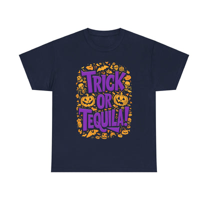 Trick or Tequila, Halloween T-Shirt, Spooky and Funny, Party Lovers Shirt, Drinking Shirt, Party Shirt, Halloween Lover Gift