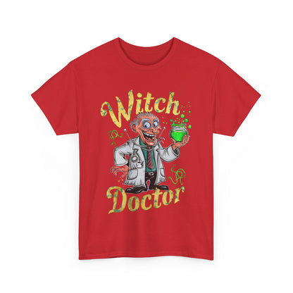 Witch Doctor, Halloween T-Shirt, Spooky and Funny, Shirt for Doctors, Halloween Lover Gift