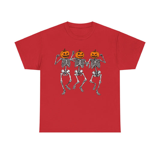 Dancing Skeletons, Halloween T-Shirt, Spooky and Funny, Halloween Lover Gift