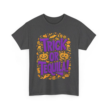 Trick or Tequila, Halloween T-Shirt, Spooky and Funny, Party Lovers Shirt, Drinking Shirt, Party Shirt, Halloween Lover Gift