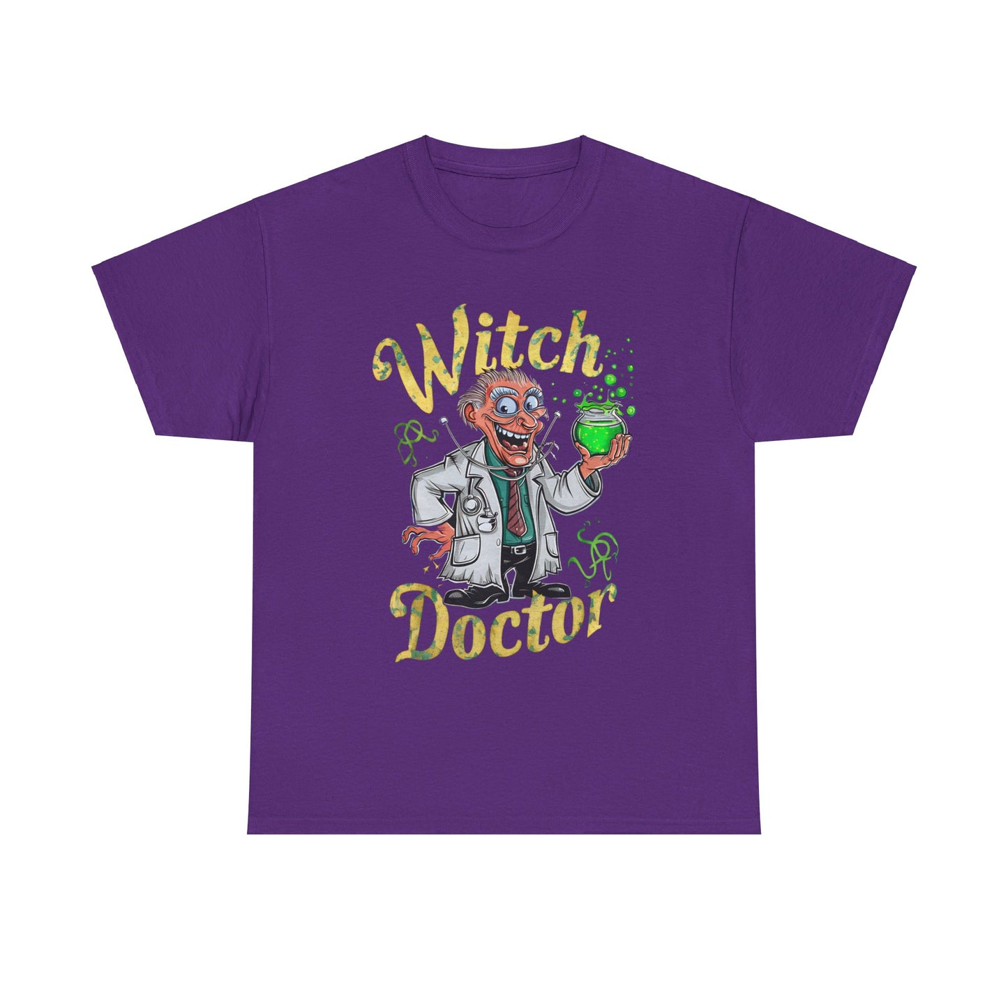 Witch Doctor, Halloween T-Shirt, Spooky and Funny, Shirt for Doctors, Halloween Lover Gift