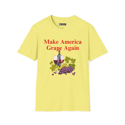 Make America Grape Again T-Shirt, grape shirt, wine gear, political wear, american politics, political gift, wine gift