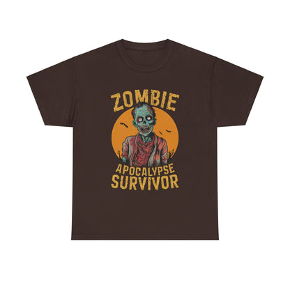 Survivor, Halloween T-Shirt, Spooky and Funny, Shirt for Zombie Lovers, Halloween Lover Gift, Zombie Gift