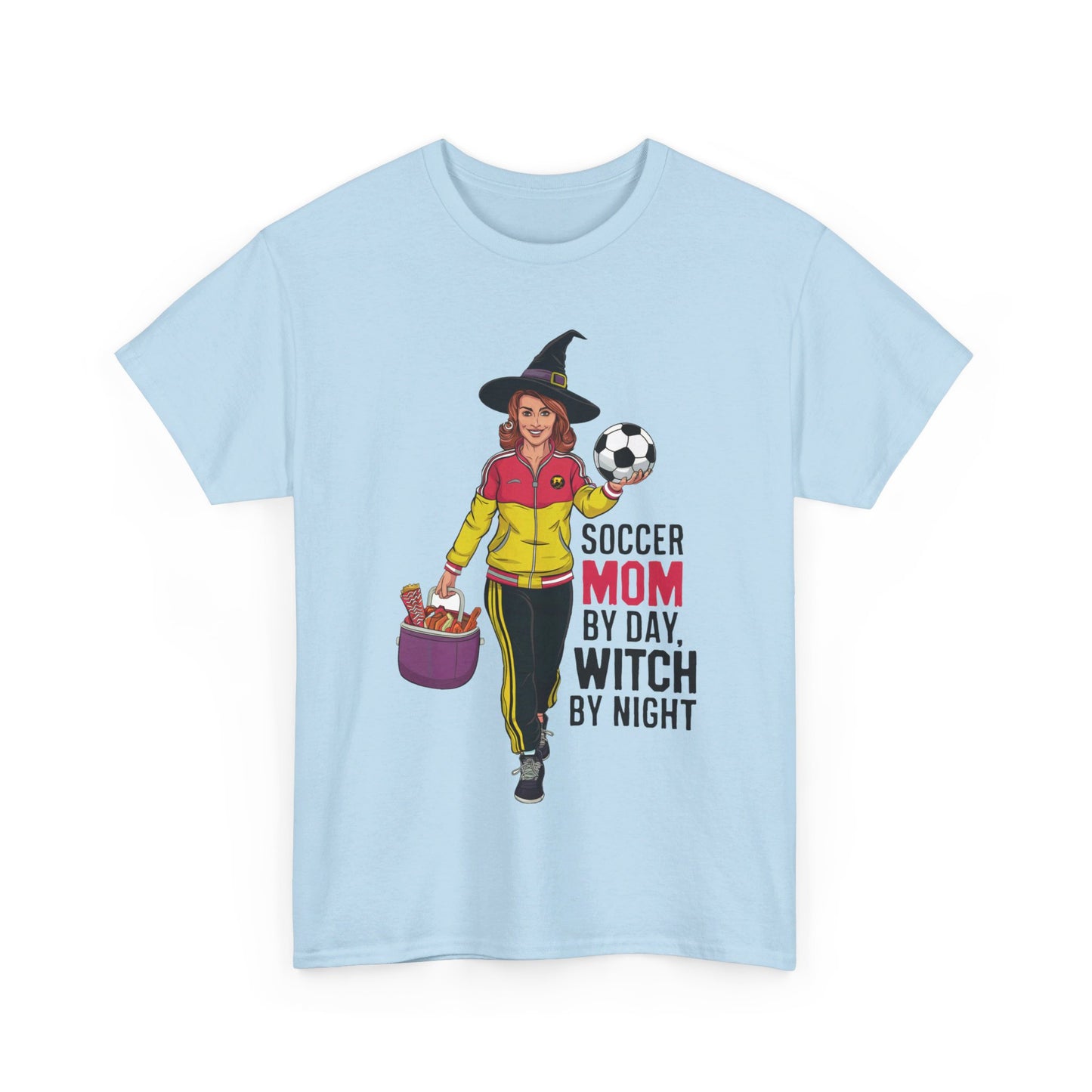 Hallloween Soccer Mom, Halloween T-Shirt, Spooky and Funny, Soccer Witch, Halloween Gift