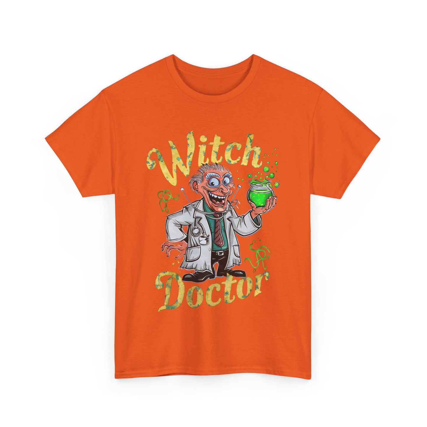 Witch Doctor, Halloween T-Shirt, Spooky and Funny, Shirt for Doctors, Halloween Lover Gift