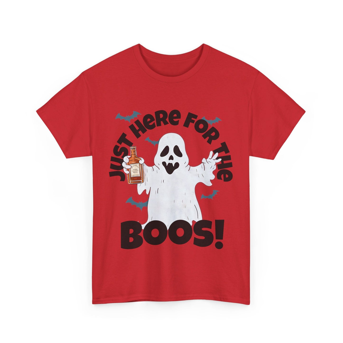 Boos!, Halloween T-Shirt, Spooky and Funny, Party Ghost Shirt, Drinking, Gift for Halloween Lovers