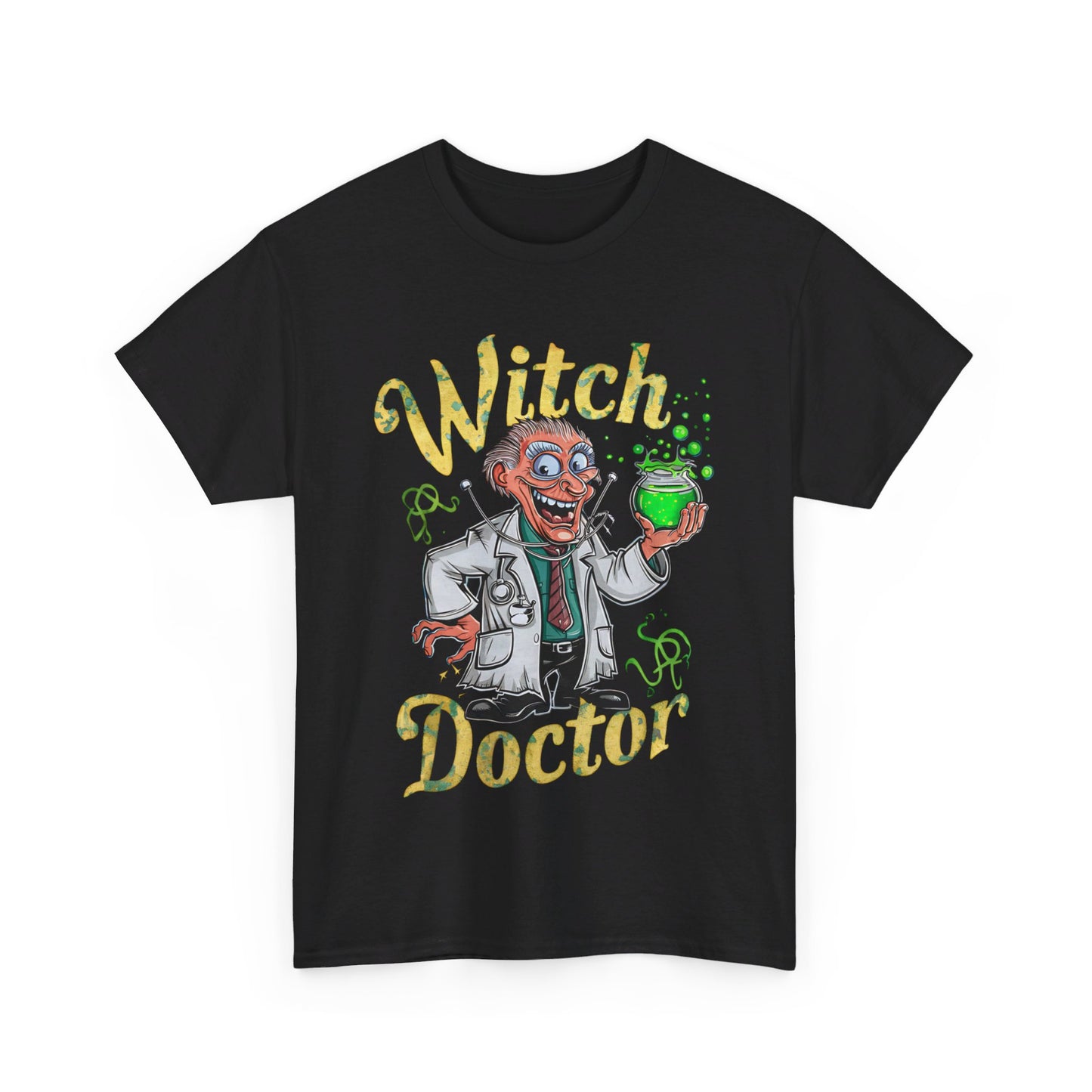 Witch Doctor, Halloween T-Shirt, Spooky and Funny, Shirt for Doctors, Halloween Lover Gift