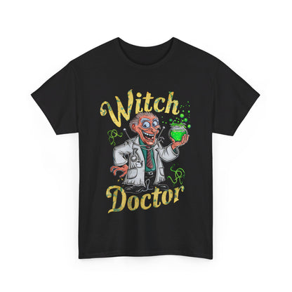 Witch Doctor, Halloween T-Shirt, Spooky and Funny, Shirt for Doctors, Halloween Lover Gift