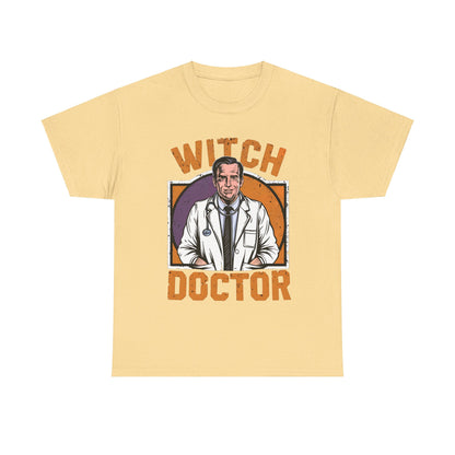 Witch Doctor, Halloween T-Shirt, Spooky and Funny, Shirt for Doctors, Halloween Lover Gift