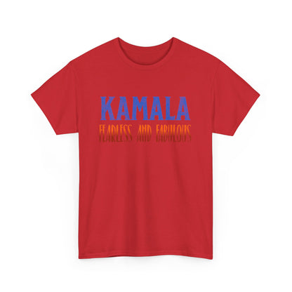 Kamala T-Shirt, Fearless and Fabulous, Politics Election 2024, Unique Political Apparel, Election Gift